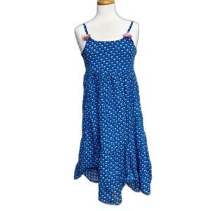 Boden Royal Blue Floral Sundress - Girls 15-16 years